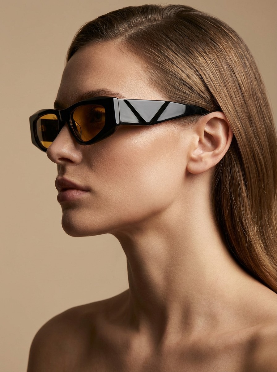 Peny Κίτρινα Διάφανα Γυαλιά Ηλίου