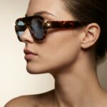 Peggy Ταρταρούγα Γαλάζια Διάφανα Γυαλιά ηλίου