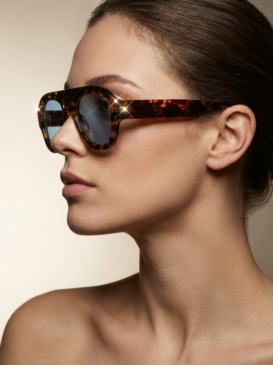 Peggy Ταρταρούγα Γαλάζια Διάφανα Γυαλιά ηλίου