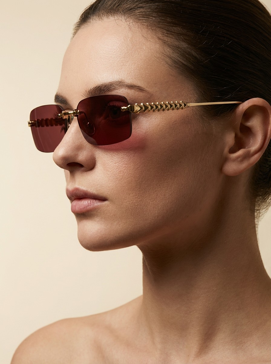 Tol Βυσσινί Γυαλιά Ηλίου