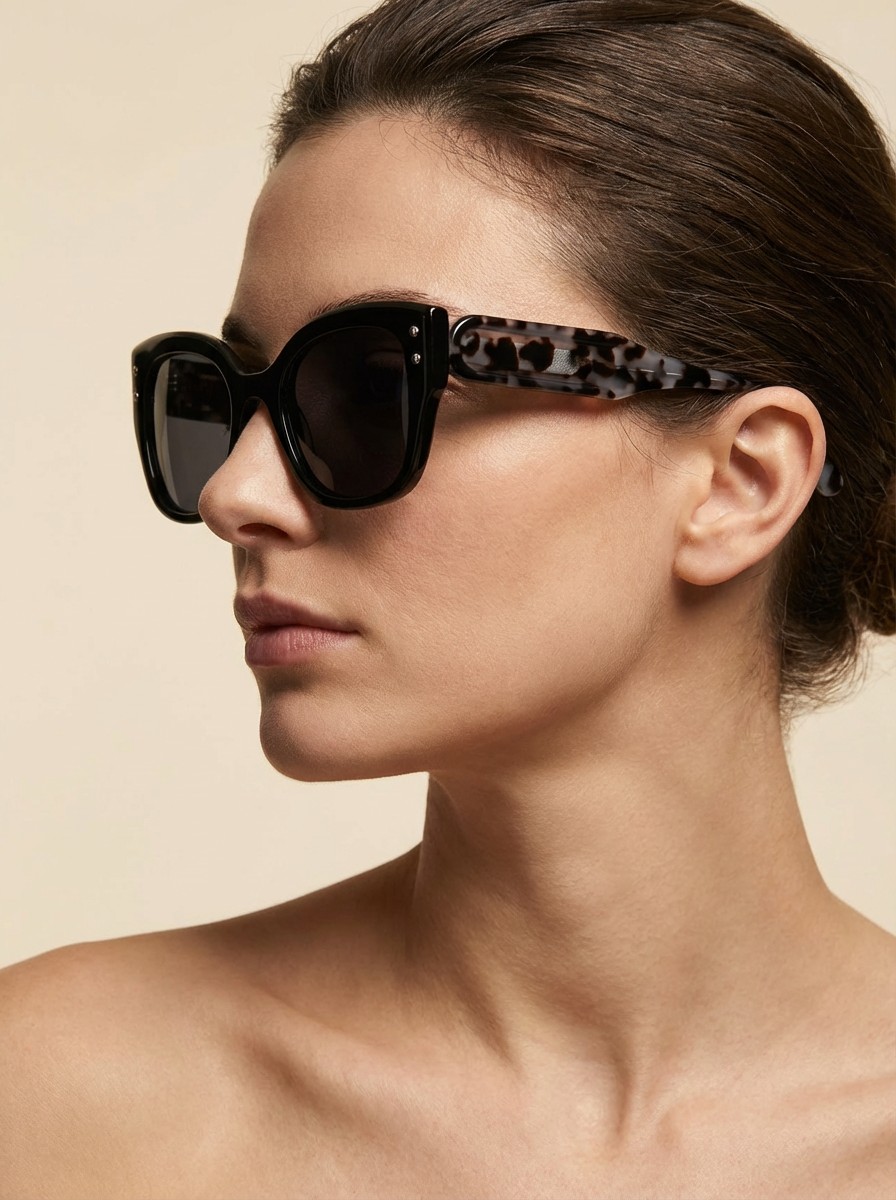 Flam Μαύρα Ταρταρούγα Γυαλιά Ηλίου