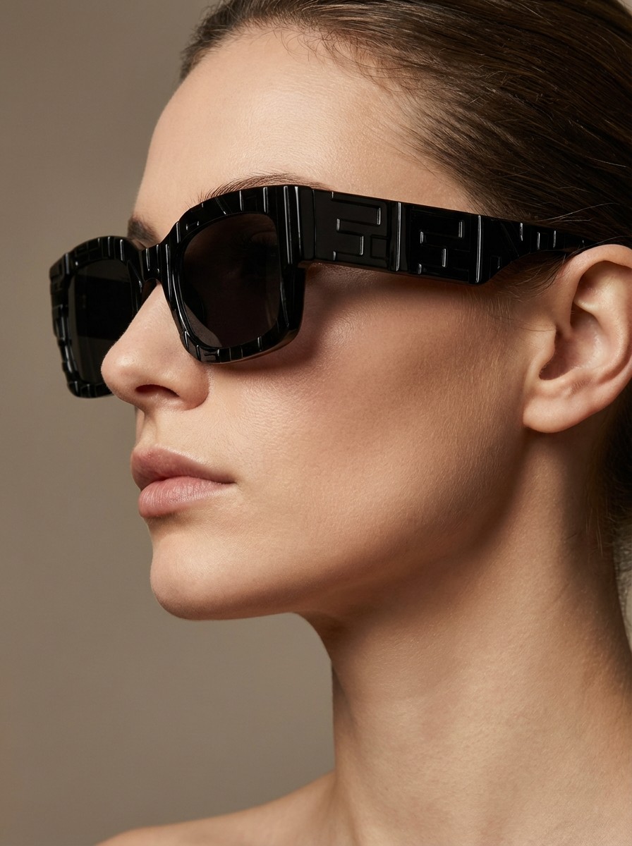 Chloe Μαύρα 3d Γυαλιά Ηλίου