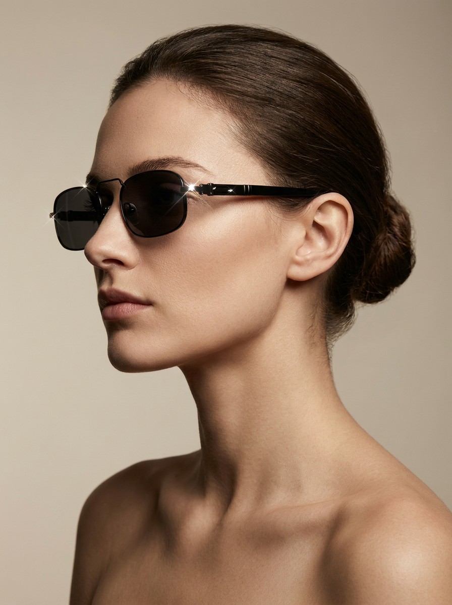 Lila Μαύρα Γυαλιά Ηλίου