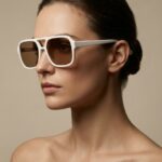 Mina Λευκά Γυαλιά Ηλίου