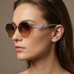 Geok Λιλά 3d γυαλιά ηλίου