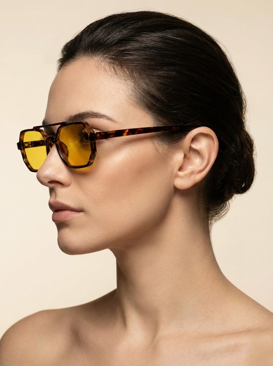 Ceci Καφέ Ταρταρούγα Γυαλιά Ηλίου