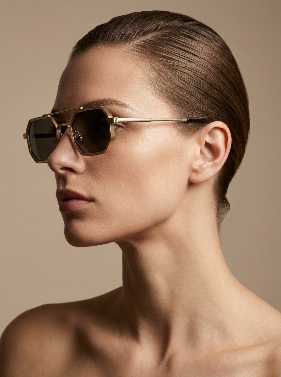 Cecilia Ασημένιο γυαλί ηλίου