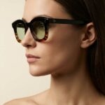 Stacy Λαχανί Διάφανα Γυαλιά Ηλίου