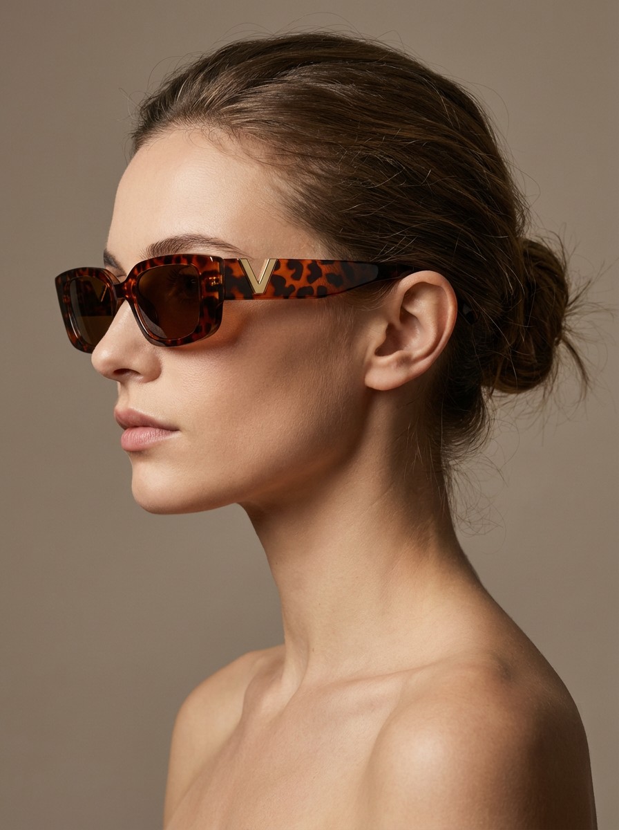 Valia Ταρταρούγα Καφέ Γυαλιά Ηλίου