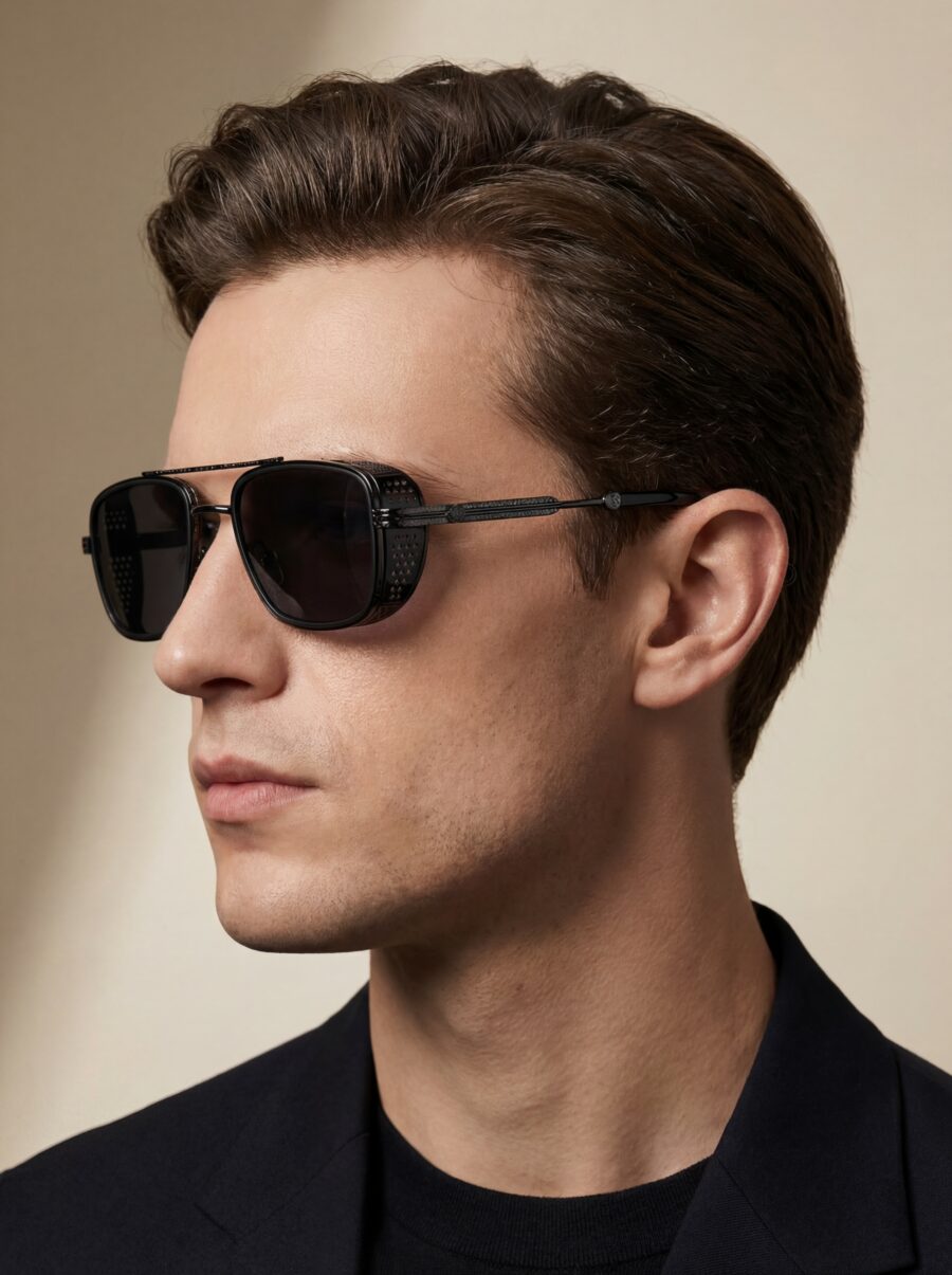 Geo Γυαλιά Ηλίου Μαύρο