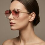 Dess Ροζ Διάφανα Γυαλιά Ηλίου