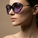 Lol Μαύρο Μωβ Διάφανα Γυαλιά Ηλίου