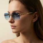 Tol Γαλάζιο Διάφανο γυαλί ηλίου