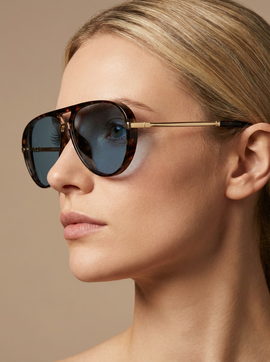 Dolores Γαλάζια Διάφανα Γυαλιά Ηλίου