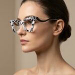 Kiera Άσπρα Μαύρα Γυαλιά