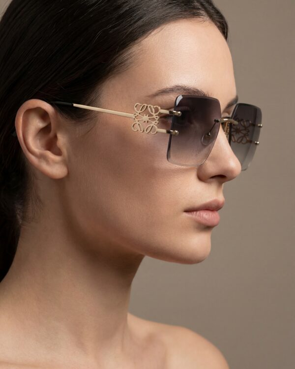 Τera Γυαλιά Ηλίου Μαύρο Ντεγκραντέ