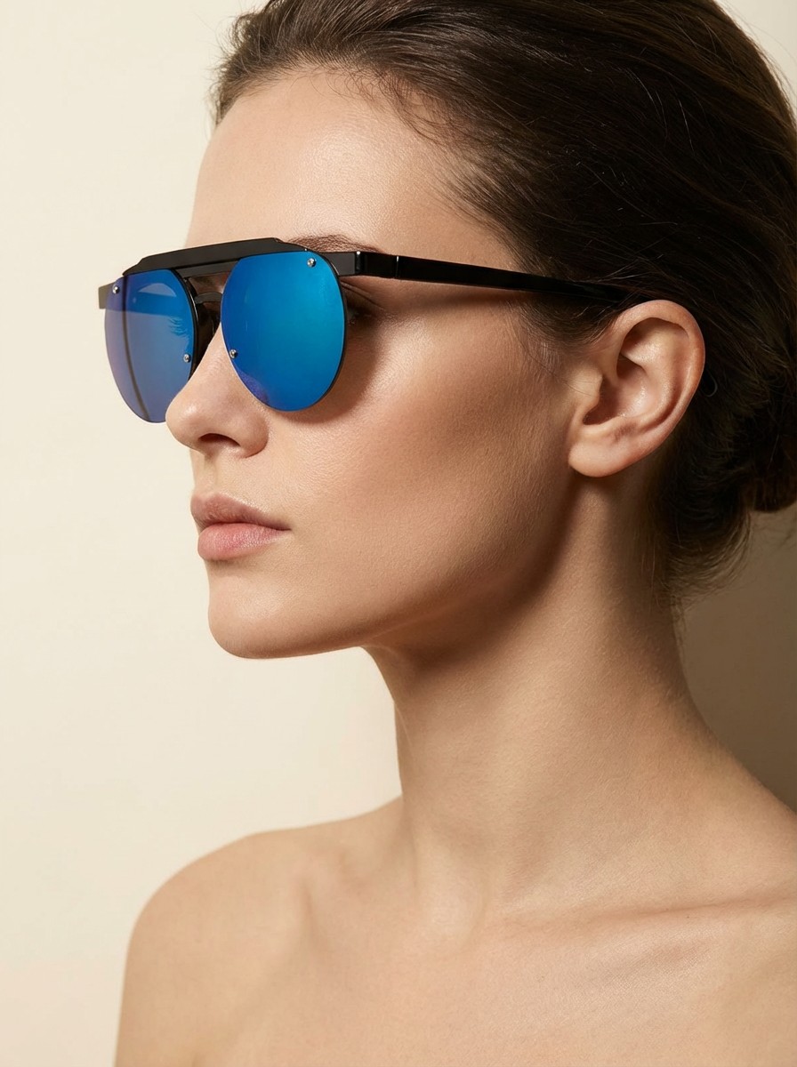 Van Μπλε Καθρέφτης Γυαλιά Ηλίου