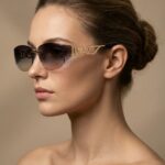 Marion Μαύρο Μπεζ Γυαλιά Ηλίου