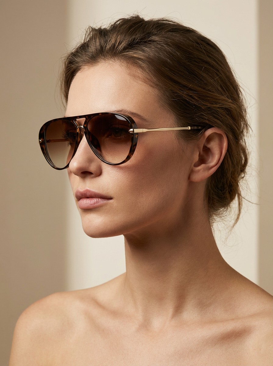 Dolores Καφέ Ταρταρούγα Γυαλιά Ηλίου