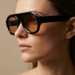 Peggy Μαύρα Μπεζ Διάφανα 3d Γυαλιά ηλίου