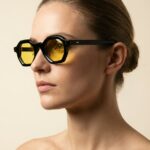 Den Μαύρο Κίτρινο Γυαλί Ηλίου