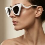 Kiera Λευκά Γυαλιά Ηλίου
