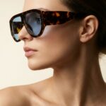 Dali Γαλάζια Διάφανα γυαλιά ηλίου