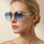 Dess Γαλάζια Διάφανα Γυαλιά Ηλιου