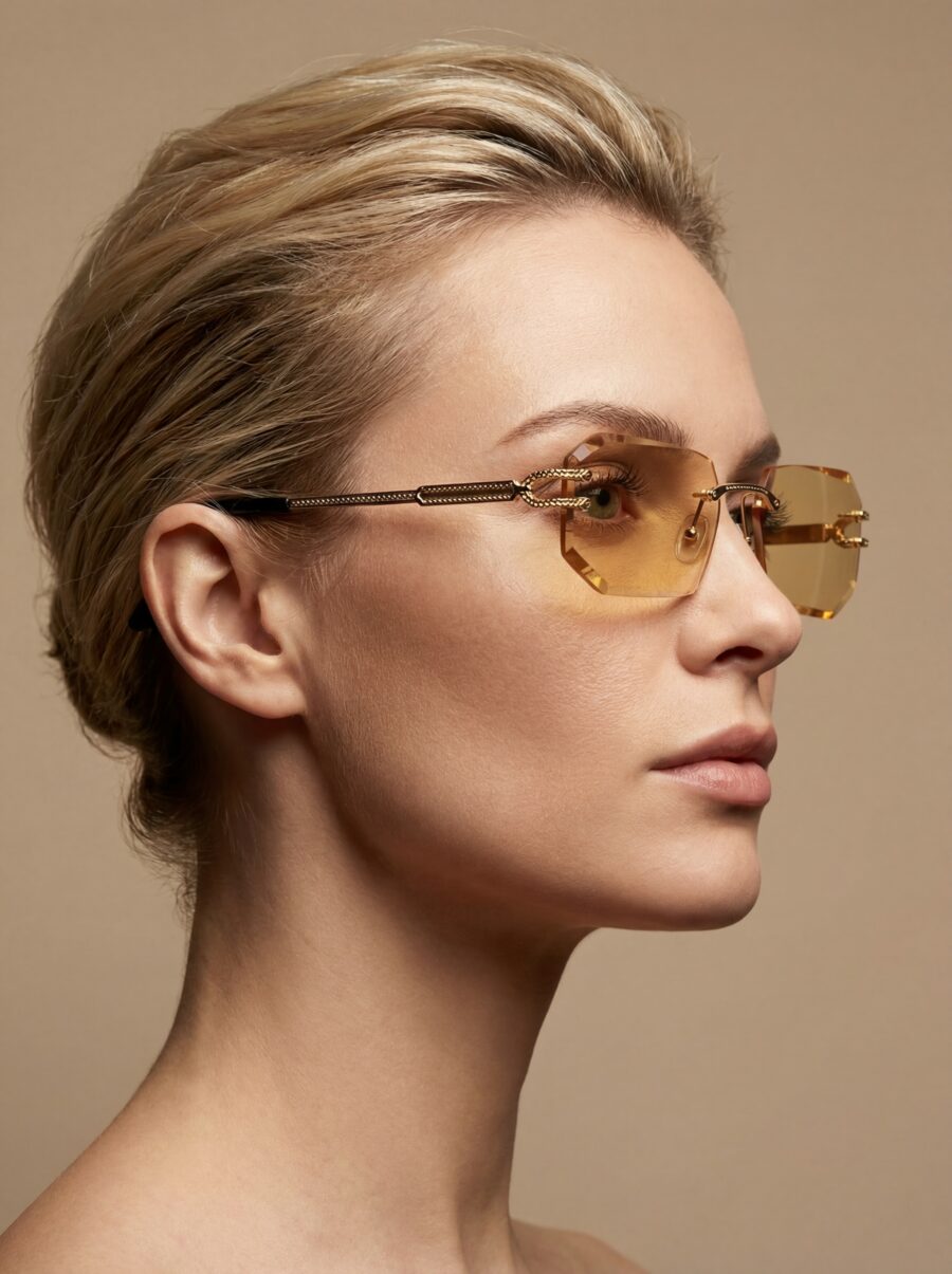 Leon Γυαλιά Ηλίου Κίτρινο