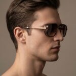 Geo Γυαλιά Ηλίου Καφέ Χάλκινο