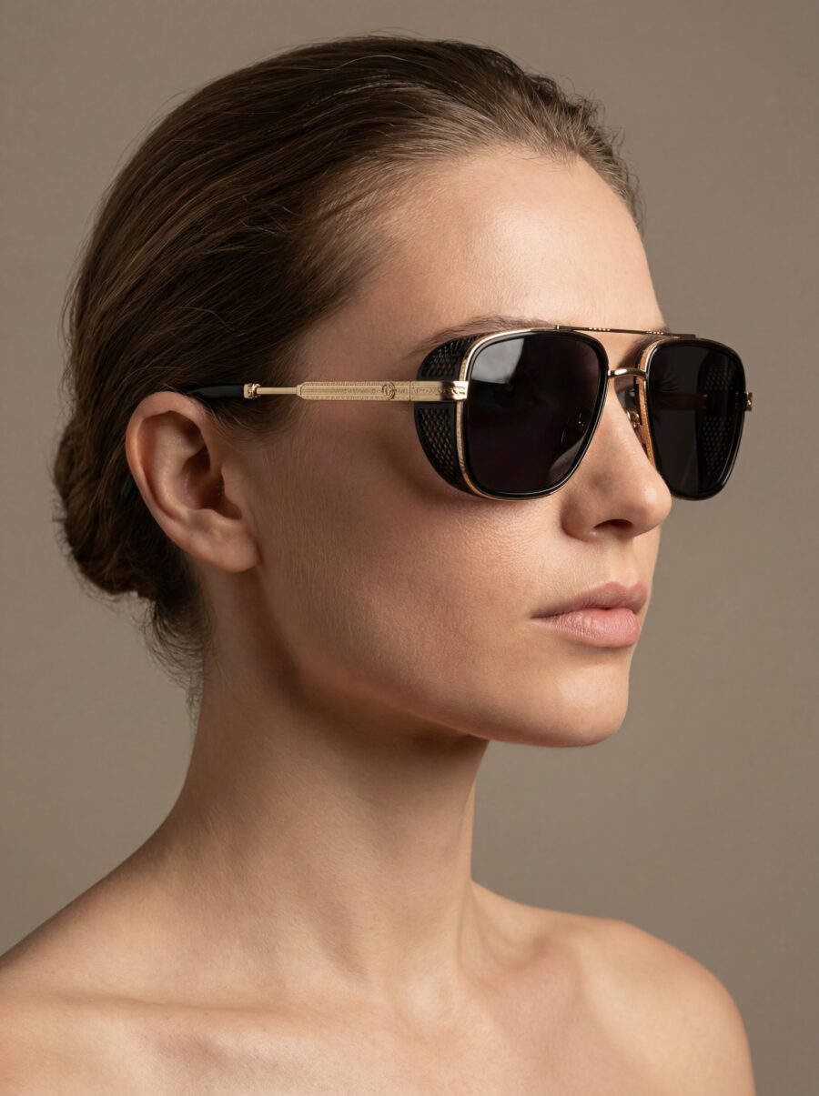 Geo Γυαλιά Ηλίου Μαύρα