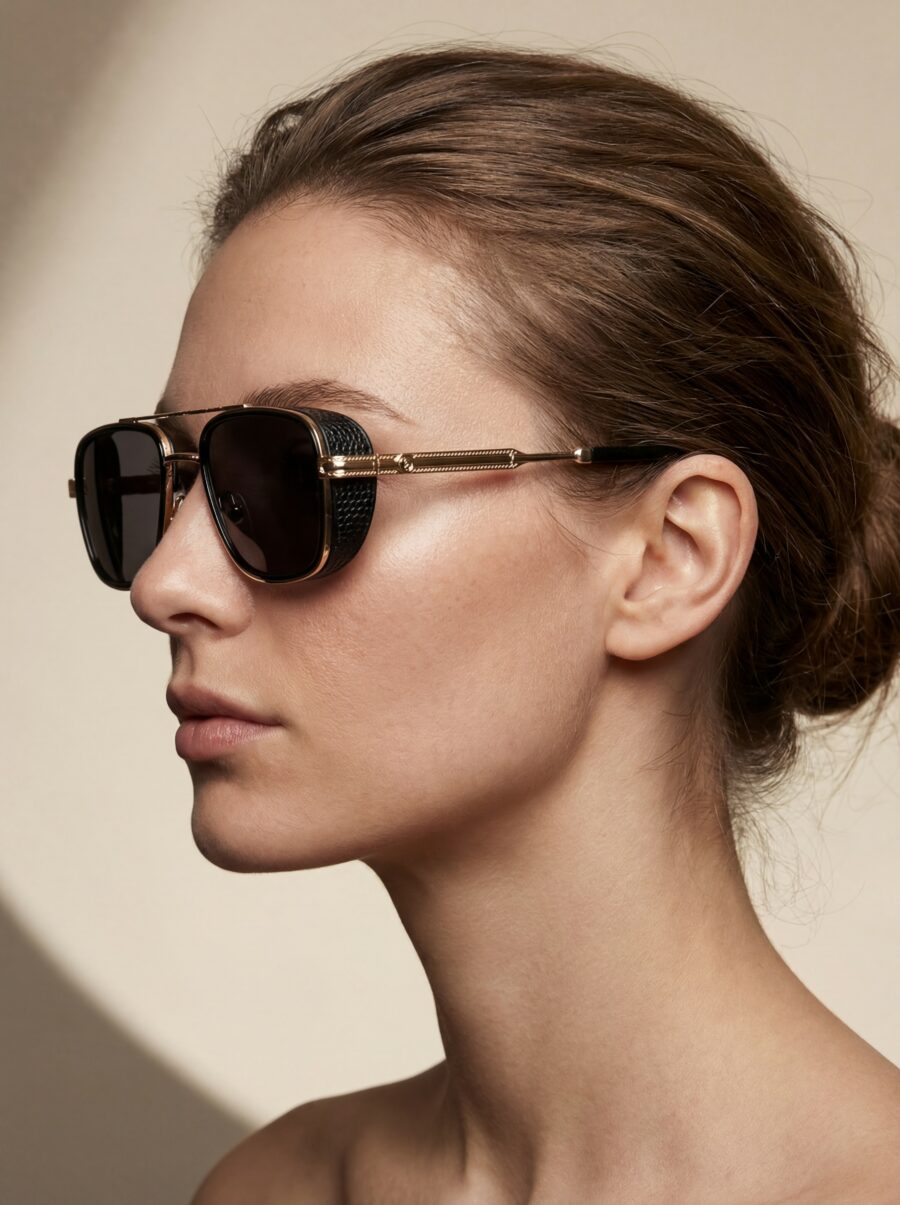 Geo Γυαλιά Ηλίου Μαύρα