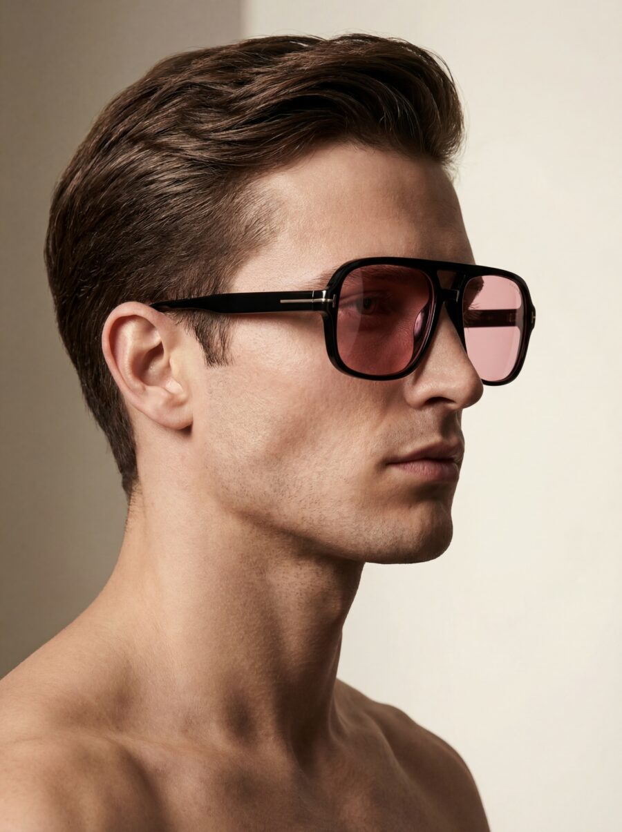 Aira Γυαλιά Ηλίου Μαύρο Ροζ