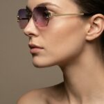 Leanne Μωβ Ροζ Γυαλιά Ηλίου