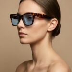 Marta  3D Γαλάζια Διάφανα Γυαλιά Ηλίου