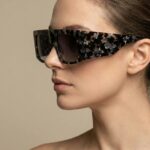 Nora Μαύρη Διάφανη Ταρταρούγα Γυαλιά Ηλίου