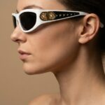Glam Λευκά Γυαλιά Ηλίου