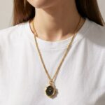 Ruby Κολιέ Με Ρολόι