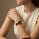 Zara Χρυσό Μαύρο Ρολόι