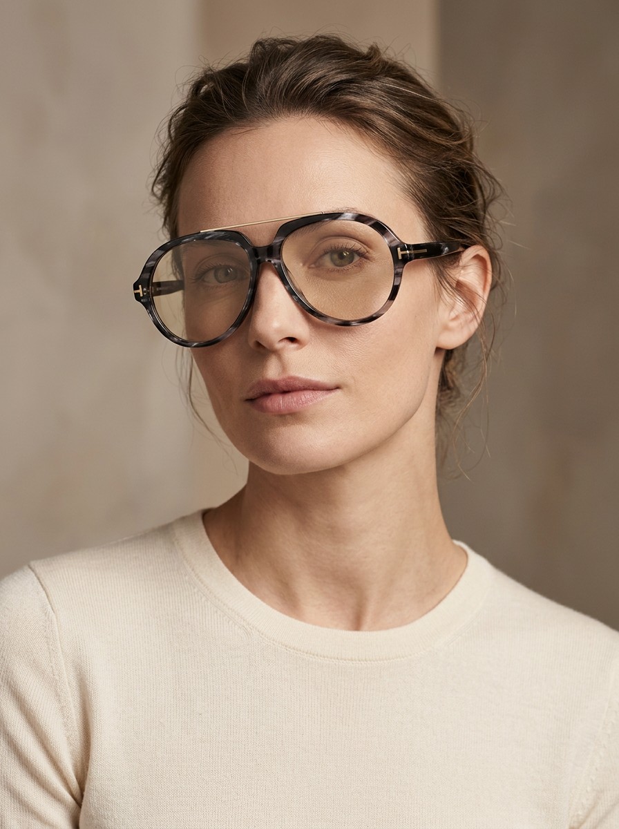 Mimi Γυαλιά ηλίου καφέ ταρταρούγα με μπεζ φακούς